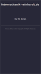 Mobile Screenshot of fotomechanik-reinhardt.de