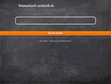 Tablet Screenshot of fotomechanik-reinhardt.de